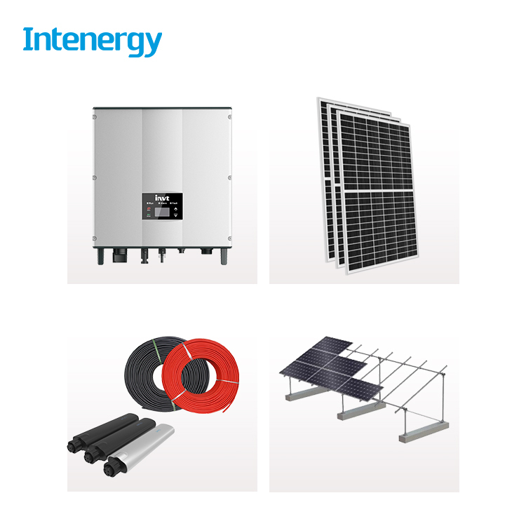Intenergy 2000W sur le système d'énergie solaire du réseau 2kw pour un usage domestique