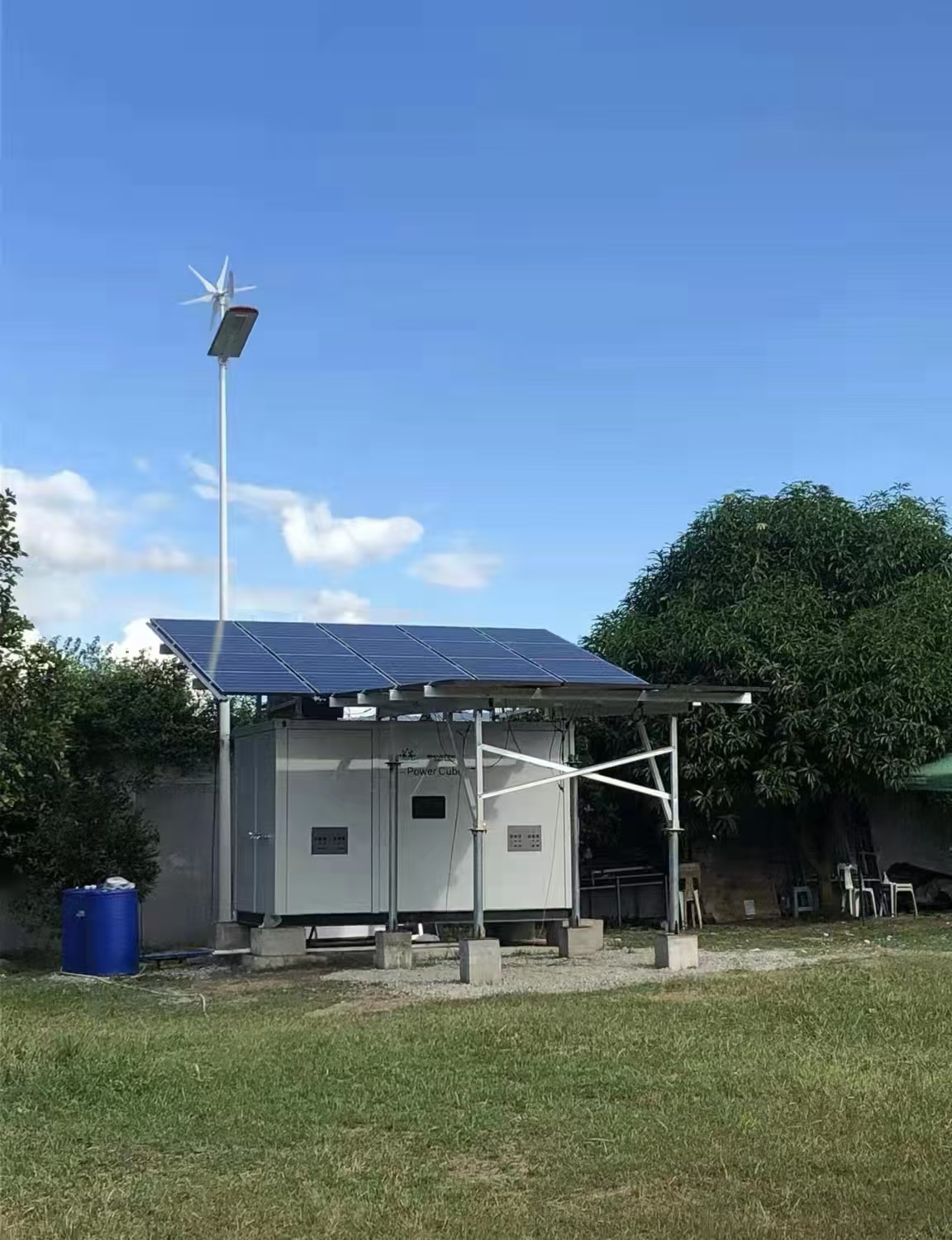 Power de station I-Power + eau + stockage à froid + UPS （Charge）